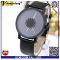 Yxl-721 Genuine Leather Japanese Watch Logo Mens Watches Top Japanese Movement Paidu Black Watches